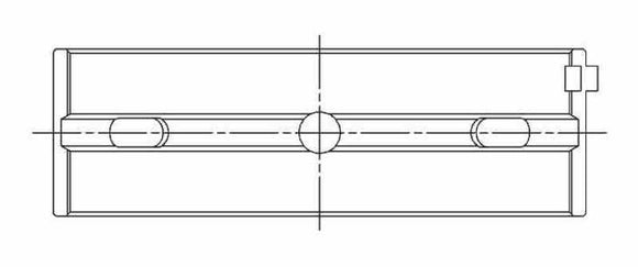 ACL Nissan VQ35DE 3.5L-V6 Standard Size High Performance w/ Extra Oil Clearance Main Bearing Set