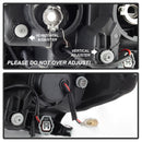 xTune Toyota Tacoma 16-18 DRL Light Bar Projector Headlights - Black PRO-JH-TTA16-LBDRL-BK-17