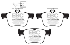EBC 2018+ Audi TT RS Quattro 2.5L Turbo Bluestuff Rear Brake Pads - 0
