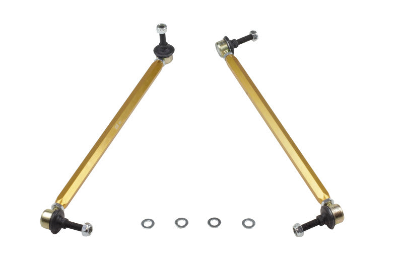 Whiteline 10+ Chevy Camaro FR Coupe Front Sway Bar - Link Assy H/D Adj Steel Ball (380mm C to C) - 0