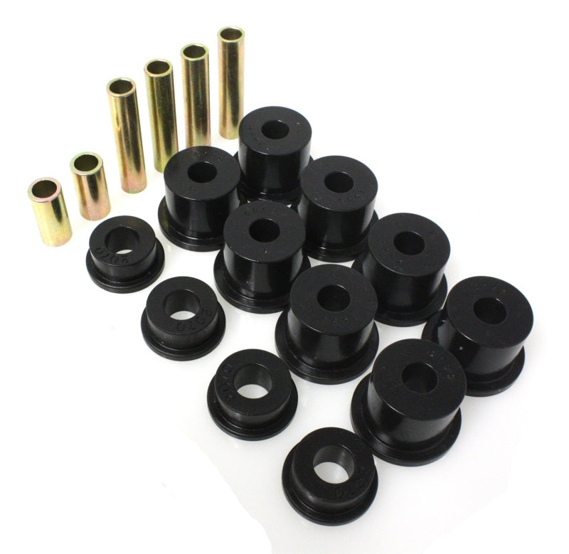 Energy Suspension 80-98 Ford F250/F350 4WD w/ 2 inch ID Black Front Spring Bushing Set - 0