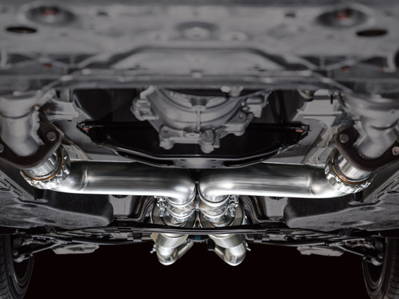 AWE Tuning 2023 Nissan Z RZ34 RWD Track Edition Cat-Back Exhaust System w/ Chrome Silver Tips