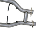 BBK 96-04 Mustang 4.6 GT / Cobra Short Mid H Pipe w Catalytic Converters 2-1/2 For Long Tube Headers-16