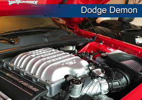 J&L 15-23 Dodge Hellcat/Demon 6.2L Hemi Passenger Side Oil Separator 3.0 - Clear Anodized - 0