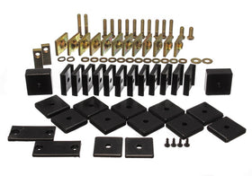 Energy Suspension Toy Land Cruiser Body Mount Set - Black - 0