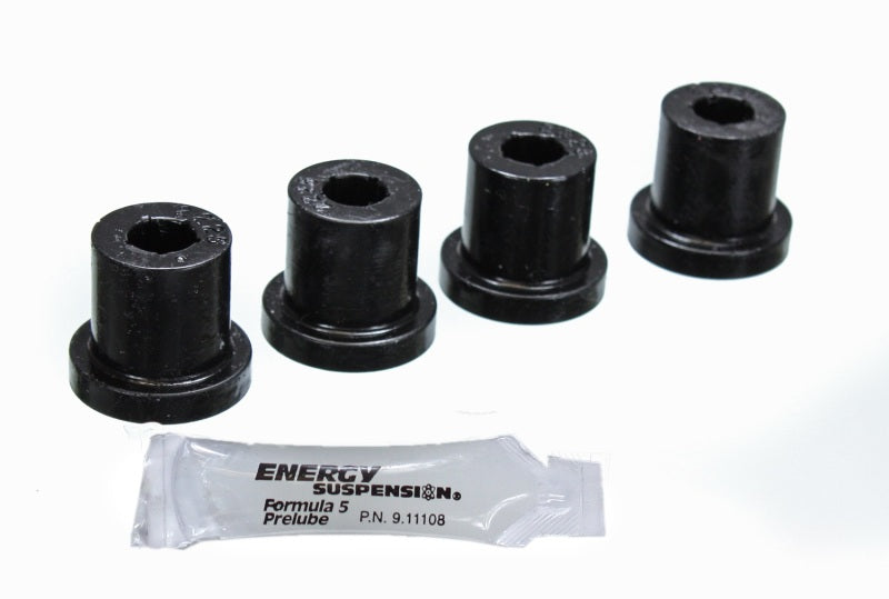 Energy Suspension Aftermarket Shackle Set - Black - 0