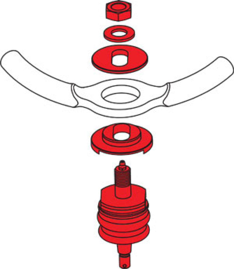 SPC Performance 05-10 Jeep Grand Cherokee Adjustable Ball Joint (1.25deg.) - 0