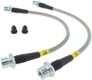 StopTech 08-12 Toyota Sequoia/07-12 Tundra Front Stainless Steel Brake Lines-1