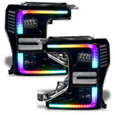 Oracle 20-22 Ford F-250/350 Super Duty Dynamic ColorSHIFT Headlight DRL Upgrade Kit w/Switchback-20