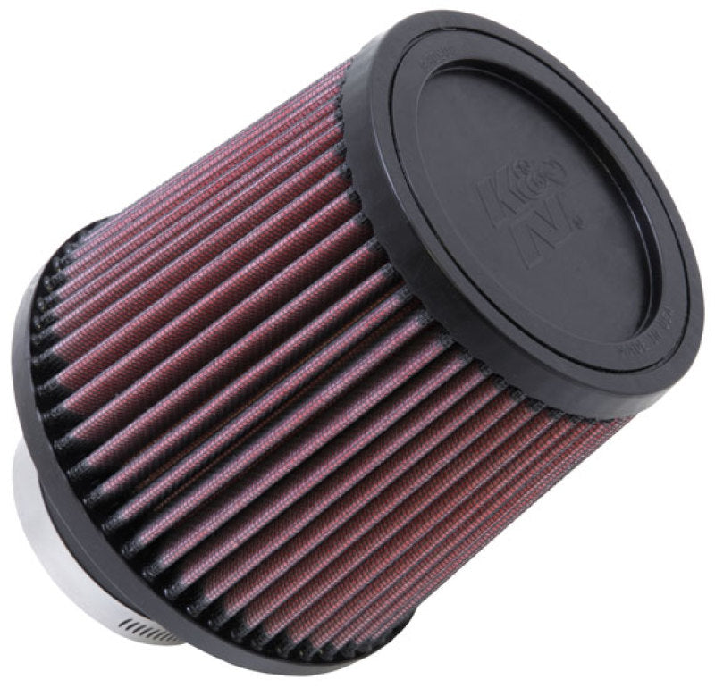 K&N Filter Universal Rubber Filter-Rd Tapered 3in Flange ID x 6in Base OD x 5in Top OD x 5.563in H - 0