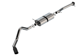 Borla 20-22 Chevrolet/GMC Silverado/Sierra 6.6L T-304 SS Cat-Back S-Type Exhaust - Brushed - 0