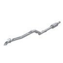 MBRP 2020 Jeep Gladiator 2.5in Single Rear Exit Cat Back Exhaust - T304 SS (Off-Road)-1