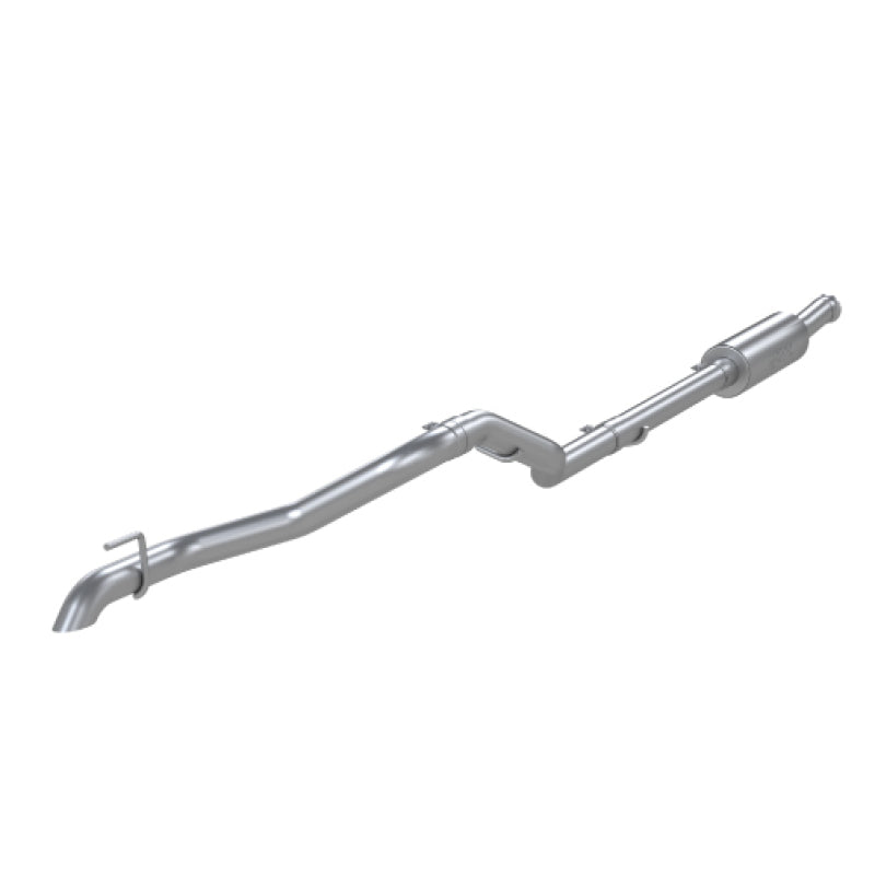 MBRP 2020 Jeep Gladiator 3.6L 2.5in Single Rear Exit Cat Back Exhaust - Aluminized (Off-Road) - 0