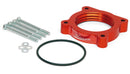 Airaid 04-13 Nissan Titan / Armada 5.6L 04-10 Infiniti QX-56 5.6L PowerAid TB Spacer- Black-3