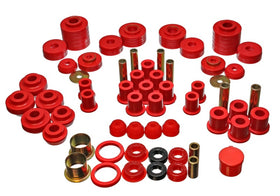 Energy Suspension 80-96 Ford F150 Std/Extra Cab Pickup Red Hyper-Flex Master Bushing Set - 0