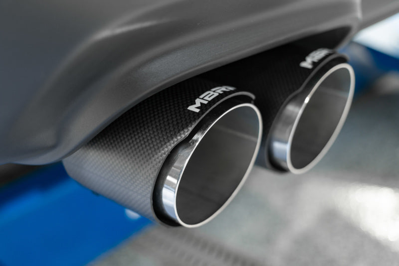 MBRP 15-Up Challenger 5.7 / 17-Up 6.2L/6.4L 3in Race Series Cat-Back w/ Quad Tips T304 Exhaust - 0