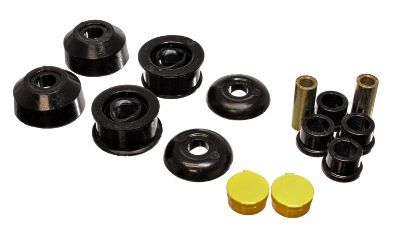 Energy Suspension 05-07 Scion tC / 03-06 Toyota Corolla/Matrix Black Front Control Arm Bushing Set - 0