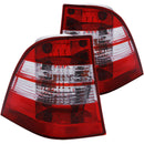 ANZO 1998-2005 Mercedes Benz M Class W163 Taillights Chrome-2