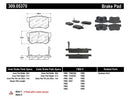 StopTech Performance 00-09 Honda S2000 / 92-07 Accord / 04-10 Acura TSX / 02-06 RSX Rear Brake Pads-3