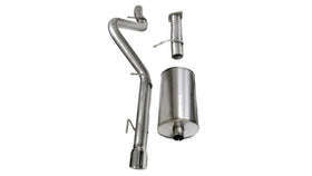 Corsa 2006-2008 Chevrolet Trailblazer SS 6.0L V8 Polished Sport Cat-Back Exhaust - 0