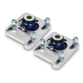 BBK 94-04 Mustang Caster Camber Plate Kit - Silver Anodized Finish - 0