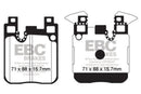 EBC 14+ BMW M3 3.0 Twin Turbo (F80) Yellowstuff Rear Brake Pads-7
