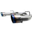 Injen 19-22 Hyundai Veloster N L4 2.0L Turbo Performance SS Axle Back Exhaust System - Burnt Ti Tips-3