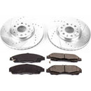 Power Stop 17-18 GMC Acadia Front Z23 Evolution Sport Brake Kit-1