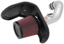 K&N 12 Chevy Sonic 1.4L Silver Typhoon Performance Intake-2