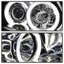 Spyder BMW E90 3-Series 06-08 (4 dr) Proj LED Halo Amber Reflctr Rplc Bulb Smke PRO-YD-BMWE9005-AM-S-21