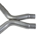 BBK 11-14 Mustang 3.7 V6 Short Mid X Pipe With Catalytic Converters 2-1/2 For BBK Long Tube Headers-16