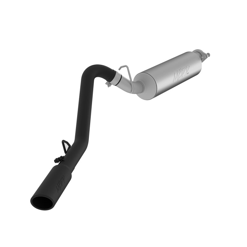 MBRP 2000-2006 Jeep Wrangler (JK) Inline-4 2.5L Inline-6 4.0L Cat Back Single Side - 0