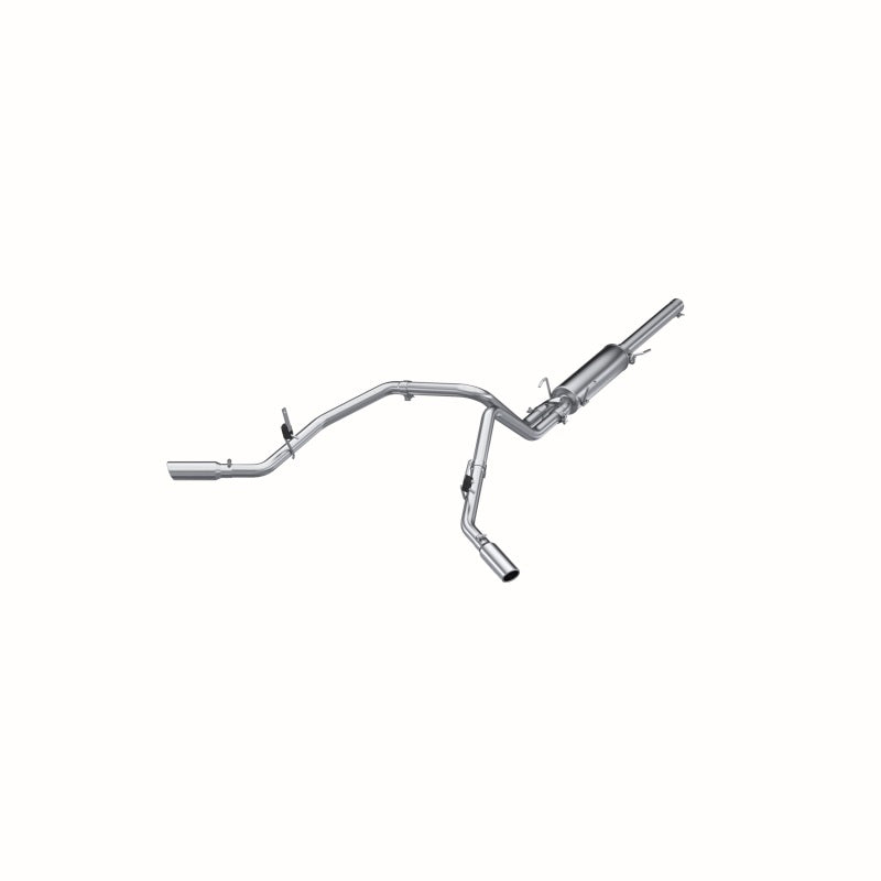 MBRP 2004-2005 Dodge Ram Hemi 1500 5.7L SC/CC-SB Cat Back Dual Split Side - 0