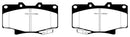 EBC 96-97 Lexus LX450 4.5 Greenstuff Front Brake Pads-5