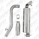 MBRP 2000-2006 Jeep Wrangler (JK) Inline-4 2.5L Inline-6 4.0L Cat Back Single Side-10