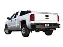 Borla 14 Sierra 1500 C/B S-Type Exhaust/2.75in Into Dual 2.25in Out 4in Split Rear Exit-Black Chrome-4