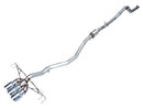 AWE Tuning 2023 Honda Civic Type R FL5 Track Edition Exhaust w/ Triple Chrome Silver Tips-1