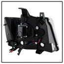 Spyder 07-14 Chevy Suburban/1500/2500/Tahoe V2 Projector Headlights Blk PRO-YD-CSUB07V2-DRL-BK-15