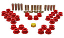 Energy Suspension 90-97 Mazda Miata Red Rear Control Arm Bushing Set-1