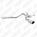 MBRP 05-13 Toyota Tacoma 4.0L EC/CC Dual Split Side T409 Cat Back Exhaust-3