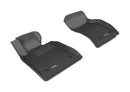 3D MAXpider 2013-2019 Cadillac ATS/ATS-V Kagu 1st Row Floormat - Black-1