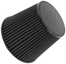 K&N Universal Rubber Filter-Round Tapered 6in Flange ID x 9in Base OD x 6.625in Top OD x 7.5in H-1