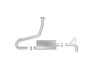 aFe Takeda 2-1/2in 304 SS Axle-Back Exhaust 18-21 Hyundai Kona L4 1.6L (t)-8