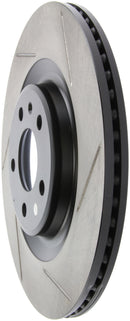 StopTech Power Slot 12-13 Audi A6 Quattro/11-12 A7 Quattro / 10-13 S4 Rear Left Slotted Rotor-9