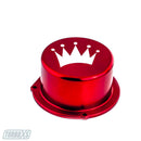 Turbo XS 15-16 Subaru WRX Billet Aluminum Vacuum Pump Cover - Red-2