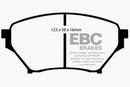 EBC 01-03 Mazda Miata MX5 1.8 (Sports Suspension) Yellowstuff Front Brake Pads-6