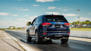 Corsa 2018-2021 Jeep Grand Cherokee TrackHawk 6.2L Xtreme Cat-Back Dual Rear Exit w/4.5in Black Tips-4