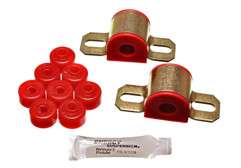 Energy Suspension 95-98 Nissan 240SX (S14) Red 16mm Rear Sway Bar Frame Bushings (Sway bar end link - 0