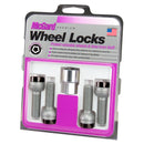 McGard Wheel Lock Bolt Set - 4pk. (Radius Seat) M14X1.5 / 17mm Hex / 45.0mm Shank Length - Black-3