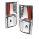 xTune Chevy Suburban 94-98 4 pcs Corner Lights Chrome CCL-JH-CCK88-E-AM-1